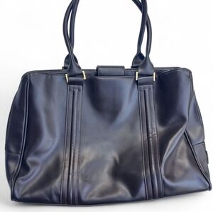 Case Logic Brief Case Elegant Brown Faux Leather So Soft Feels Real Office